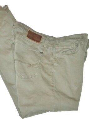 Mavi Zach Straight Leg 5 Pocket Stretch Cotton  Jeans 34x32 Olive